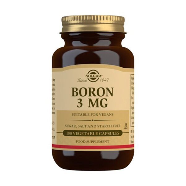 Boro 3 mg 100 Vcaps Solgar