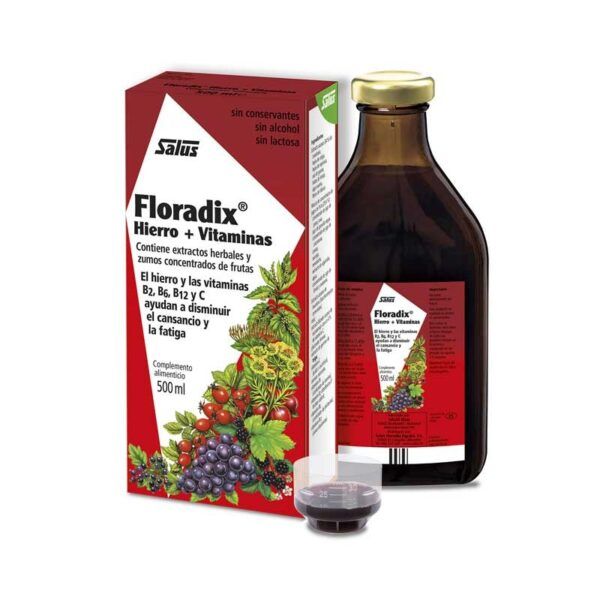 Floradix Hierro y Vitaminas 500 ml Salus
