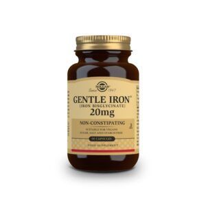 Hierro Gentle 20 mg 90 Vcaps Solgar