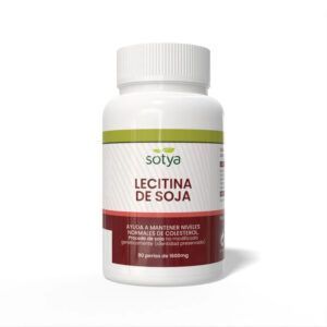 Lecitina de Soja 1600 mg 90 Perlas Sotya
