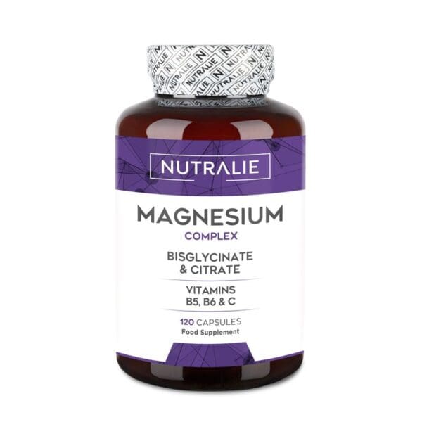 Magnesium Complex (Bisglicinato y Citrato) 120 Cápsulas Nutralie