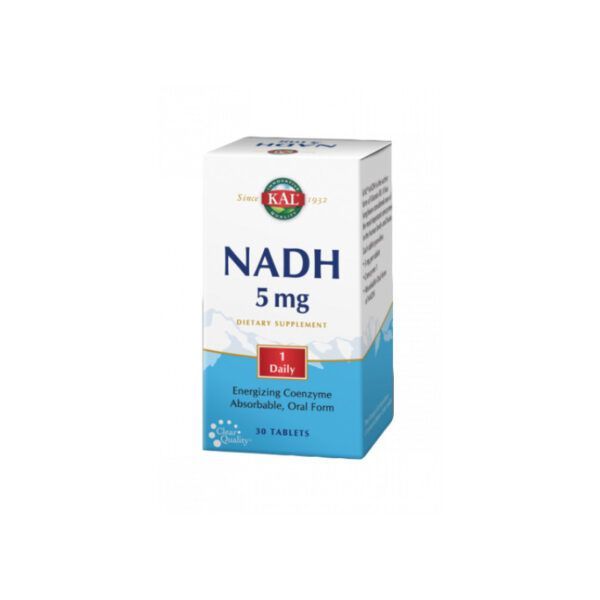 NADH 5 mg 30 Comprimidos KAL