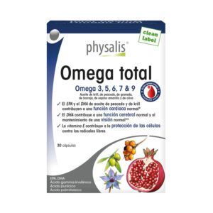 Omega Total 30 Cápsulas Physalis