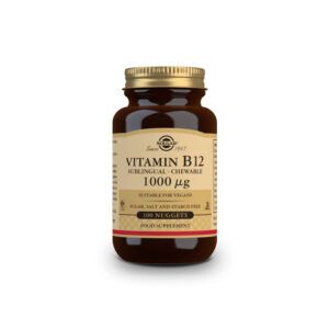 Vitamina B12 1000 µg Masticable 100 Comprimidos Solgar