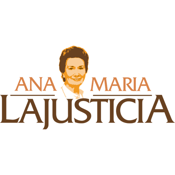 Logo de Ana María Lajusticia en formato cuadrado 600x600