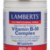 Complejo de Vitaminas B-50 Lamberts 60 tabletas