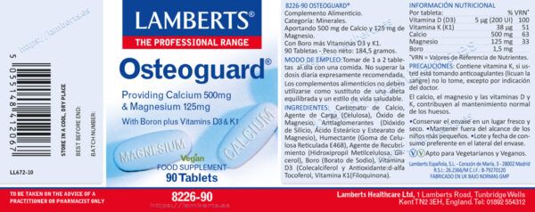 lamberts-osteoguard-vegano-etiqueta-8226-90.jpg Osteoguard Advance Lamberts 90 tabletas
