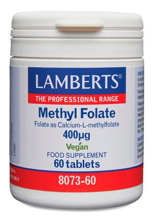 Metilfolato Lamberts 400 mcg 60 tabletas