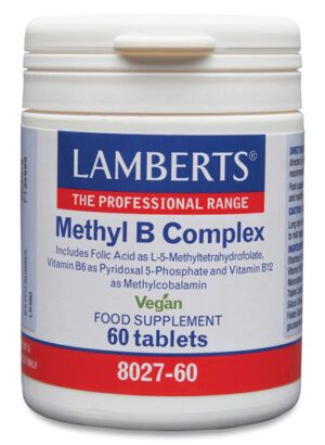 Methyl B Complex Lamberts 60 tabletas