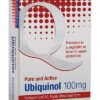 Ubiquinol 100 mg Lamberts Coenzima Q10 60 cápsulas