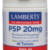 P5P Piridoxal 5 Fosfato Vitamina B6 20 mg Lamberts 60 tabletas