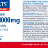 Etiqueta del producto Vitamina C liberación sostenida Lamberts 180 tabletas 1000 mg