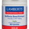 5-HTP Lamberts 100 mg con extracto de Griffonia 60 tabletas
