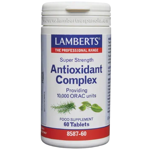 Complejo antioxidante Lamberts 10.000 unidades ORAC Complejo antioxidante Lamberts 10.000 unidades ORAC