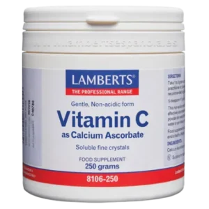 Ascorbato de calcio Lamberts vitamina C no ácida