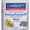 Aceite de prímula con borraja Lamberts 1000 mg
