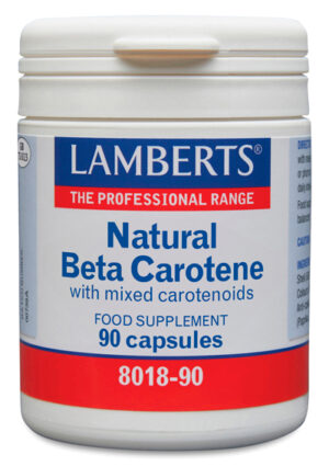 Betacaroteno natural Lamberts 15 mg vitamina A