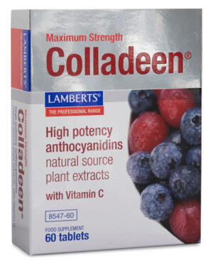 Colladeen® que aporta 160 mg de antocianidinas de uva y mirtilo Lamberts