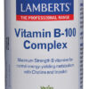 Complejo Vitaminas B-100 Lamberts 60 tabletas