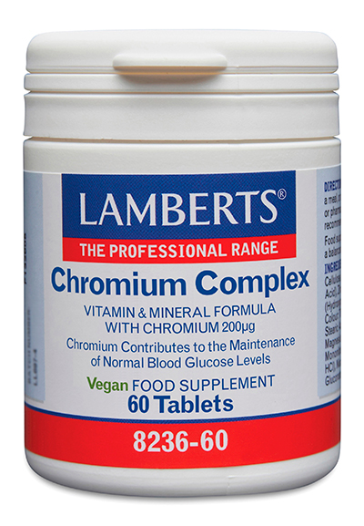 Cromo Complex Lamberts con vitaminas B, C y minerales Cromo Complex Lamberts con vitaminas B, C y minerales