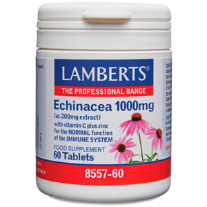 Equinácea Lamberts 1000 mg con vitamina C y zinc