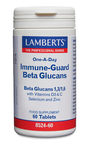 Immune Guard Beta Glucans Lamberts con D3, C, zinc y selenio