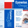 Eyewise Lamberts con luteína, zeaxantina, omega 3 y D3 detalle de la etiqueta Eyewise Lamberts con luteína, zeaxantina, omega 3 y D3 detalle de la etiqueta