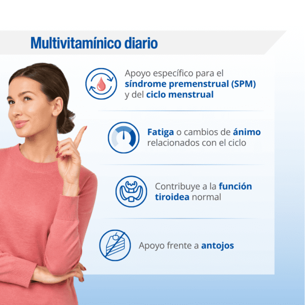 Premtesse el Multivitamínico para las mujeres en edad menstrual Lamberts detalle 4 Premtesse el Multivitamínico para las mujeres en edad menstrual Lamberts detalle 4