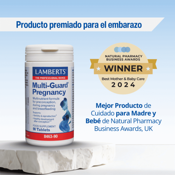 Multi-Guard Pregnancy Lamberts para embarazo y lactancia 90 tabletas detalle 2