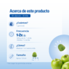 Vitamina D3 1000 UI Lamberts en gominolas sabor manzana detalle 7 Vitamina D3 1000 UI Lamberts en gominolas sabor manzana detalle 7