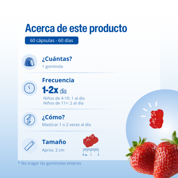 Multi-Guard for Kids Lamberts en 60 gominolas detalle 5 Multi-Guard for Kids Lamberts en 60 gominolas detalle 5