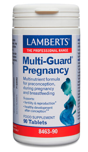 Multi-Guard Pregnancy Lamberts para embarazo y lactancia 90 tabletas
