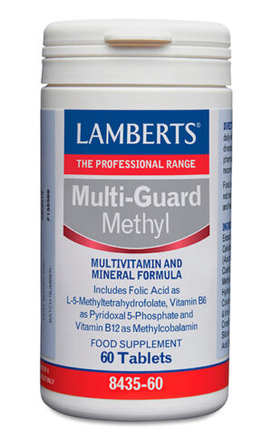 Multi-Guard Metil Sin Calcio Lamberts 60 tabletas
