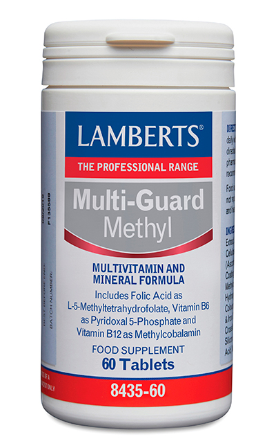 Multi-Guard Metil Sin Calcio Lamberts 60 tabletas Multi-Guard Metil Sin Calcio Lamberts 60 tabletas
