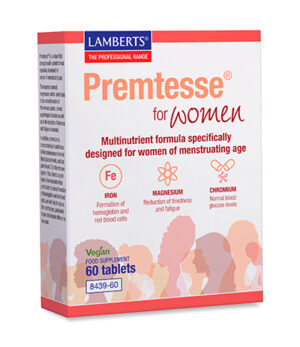 Premtesse el Multivitamínico para las mujeres en edad menstrual Lamberts