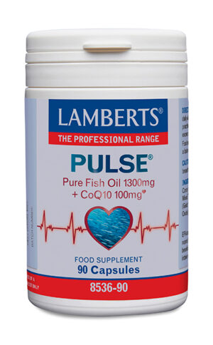 Lamberts PULSE® con Omega 3 y Coenzima Q10 90 cápsulas