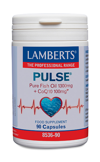 Lamberts PULSE® con Omega 3 y Coenzima Q10 90 cápsulas Lamberts PULSE® con Omega 3 y Coenzima Q10 90 cápsulas