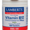 Vitamina B12 100 mcg Metilcobalamina Lamberts