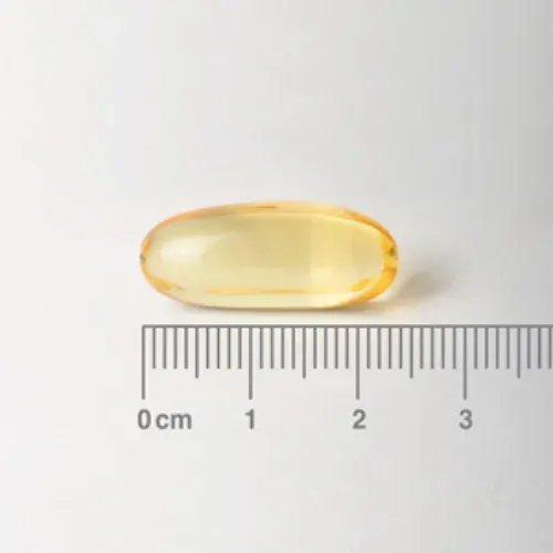 Aceite de hígado de bacalao Lamberts 1000 mg 180 cápsulas detalle de las cápsulas