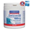 Aceite de hígado de bacalao Lamberts 1000 mg 180 cápsulas