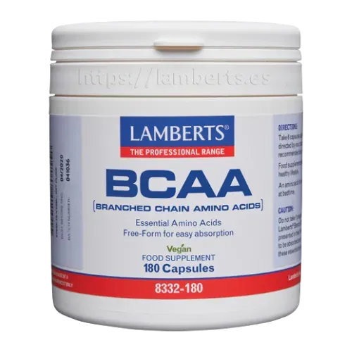 BCAA Lamberts aminoácidos ramificados 180 cápsulas BCAA Lamberts aminoácidos ramificados 180 cápsulas