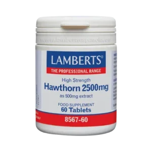 Espino blanco 2500 mg Lamberts 60 tabletas