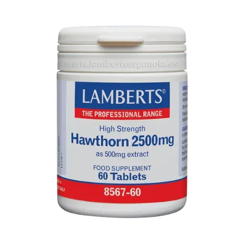 Espino blanco 2500 mg Lamberts 60 tabletas
