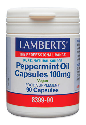 Aceite de menta Lamberts 100 mg 90 cápsulas