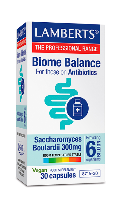 Biome Balance Antibiotics Lamberts 30 cápsulas