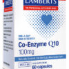 Coenzima Q10 Lamberts 100 mg 60 cápsulas