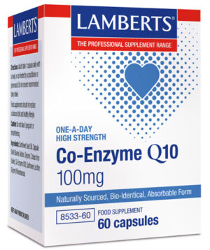 Coenzima Q10 Lamberts 100 mg 60 cápsulas
