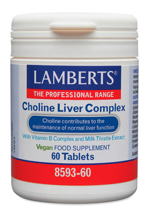 Choline Liver Complex Lamberts 60 tabletas