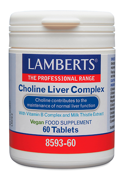 Choline Liver Complex Lamberts 60 tabletas Choline Liver Complex Lamberts 60 tabletas