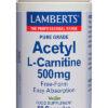 Acetil L-Carnitina Lamberts 500 mg 60 cápsulas